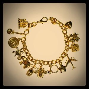 Joan Rivers charm bracelet original packaging